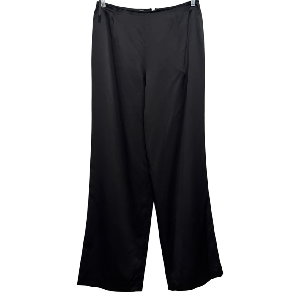 Talbots vintage Y2K wide leg Pure Silk pants size 12 - Picture 2 of 12